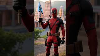 Deadpool Visits Murugantemple? Ai Marvel Edit2. What If Deadpool Went To Tamiltemple?