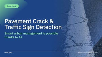 Pavement Crack & Traffic Sign Detection Using AI