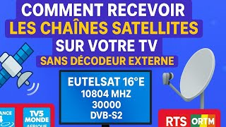Installer Facilement Le Satellite Intergrer A Votre Tv Tutoriel Complet