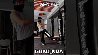 FEINT KICK #boxing #tutorial #mma #art #usa #india #shorts #shortvideo #youtubeshorts