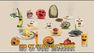 annoying orange ways to die lyrics reversed