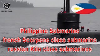 Philippine Submarine french Scorpene class submarine or russia Kilo class submarines screenshot 5
