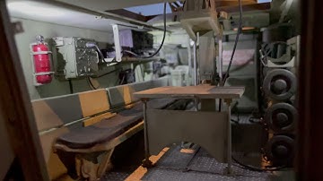 RC 1/16 scale M-113A2 APC with TOW missile launcher - interior demo