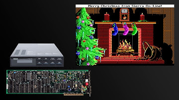 Sierra Christmas Card 1988 OST - IBM Music Feature Card / Yamaha FB-01