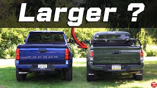 TOYOTA Tacoma Bed Size Comparison