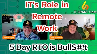 IT’s Essential Role in Enabling Remote Work: Productivity, Flexibility, and the RTO Debate