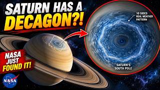 NASA Just Found a DECAGON on Saturn… Scientists Didn’t Expect This 🪐#Saturn #NASA #SaturnDecagon