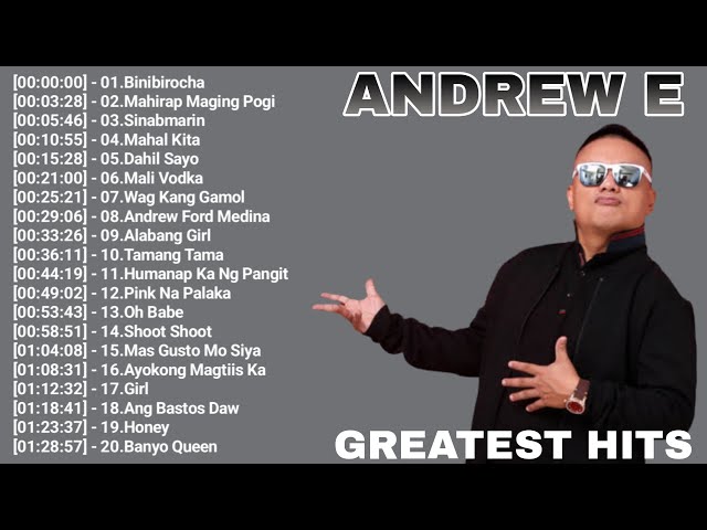 Andrew E Greatest Hits Non Stop /The Best Of Andrew E / Andrew E Top Playlist  / King Of Rap class=