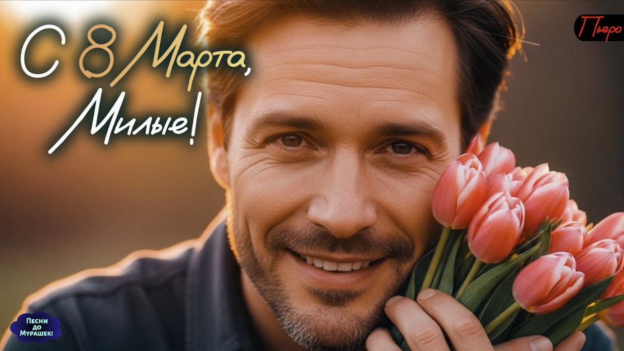 🌷 ДО СЛЁЗ КРАСИВОЕ ПОЗДРАВЛЕНИЕ С 8 МАРТА! МУЖЧИНЫ СПЕЛИ ЭТО ОТ ВСЕГО СЕРДЦА!