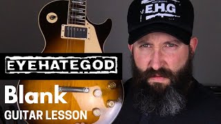 EYEHATEGOD Guitar Lesson w/ TAB - Blank - C Standard Tuning