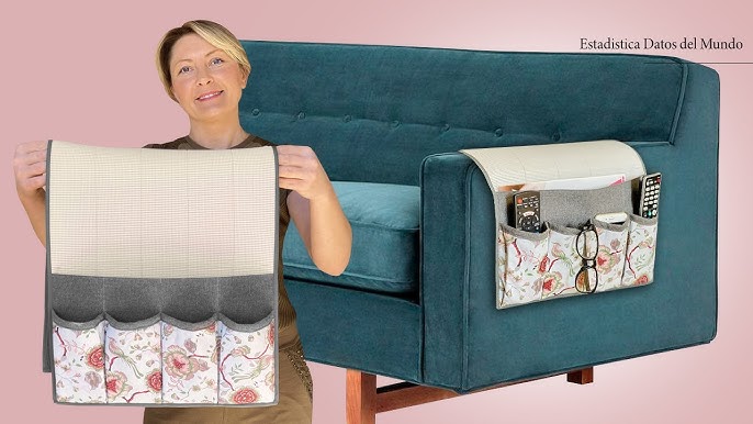 Como hacer un Organizador para sofá fácil y práctico - Tutorial DIY 👍 