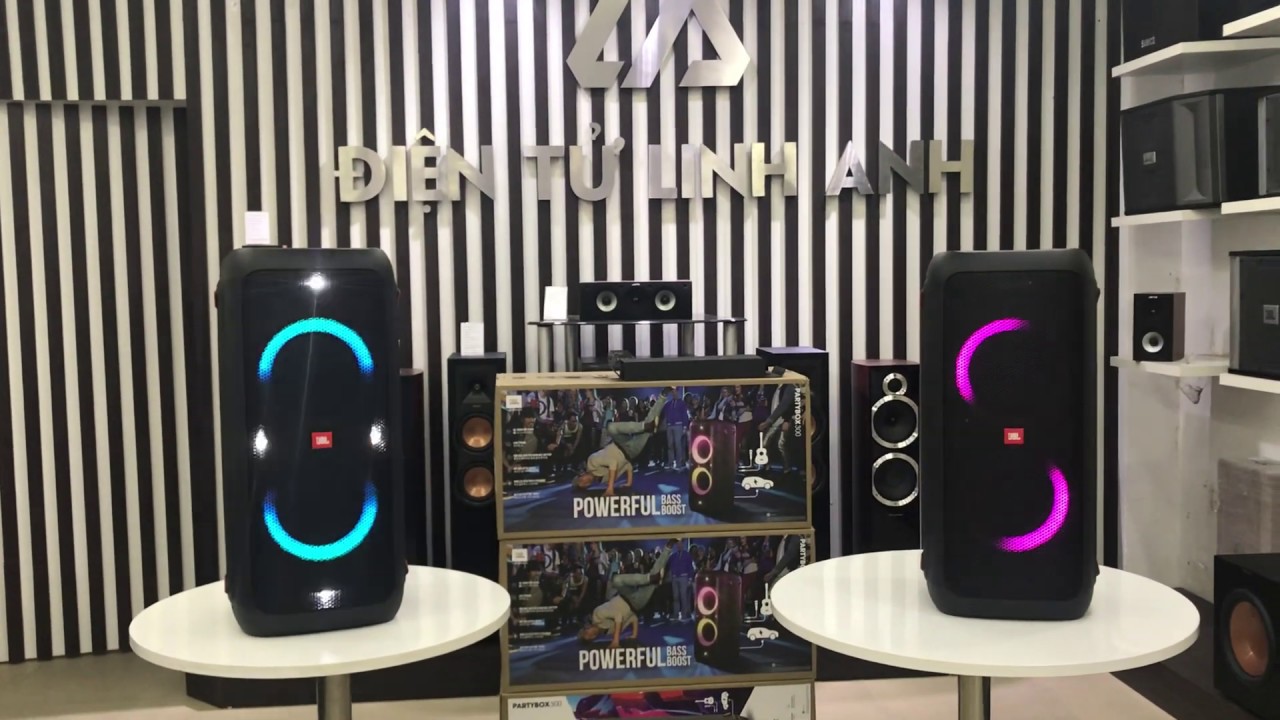 video Loa Bluetooth JBL PartyBox 200