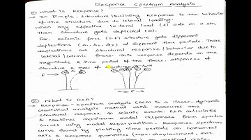 #Response Spectrum#static and Dynamic load. What is Response Spectrum Analysis?//Types of Analysis//