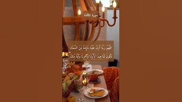 آية "قال عيسى ابن مريم اللهم ربنا"  من سورة المائدة | ورد للرزق، كرره يوميا وسترى الرزق بإذن الله