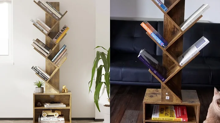 SUNMORY 6 Tier Tree Bookshelf Review