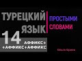 Аффикс+аффикс+аффикс.Правила прибавления аффиксов нескольких падежей к одному слову.Турецкий язык.