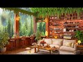 Morning Jazz Relaxing Instrumental Music For Work, Study ☕ Cozy Coffee Shop Ambience &amp; Bossa Jazz