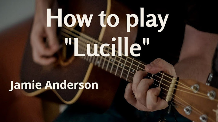 You picked a fine time to leave me lucille lyrics and chords