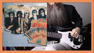 Video thumbnail of "Traveling Wilburys - Last Night (bass cover)"