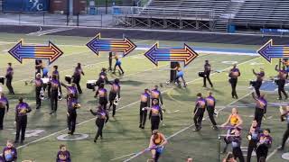 ZCHS marching band at ISMMA Scholastic A earning 1st place! 10/25/2025
