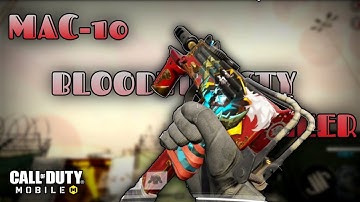 New Mac-10 Bloodthirsty Buccaneer Showcase And Gameplay In Call Of Duty Mobile