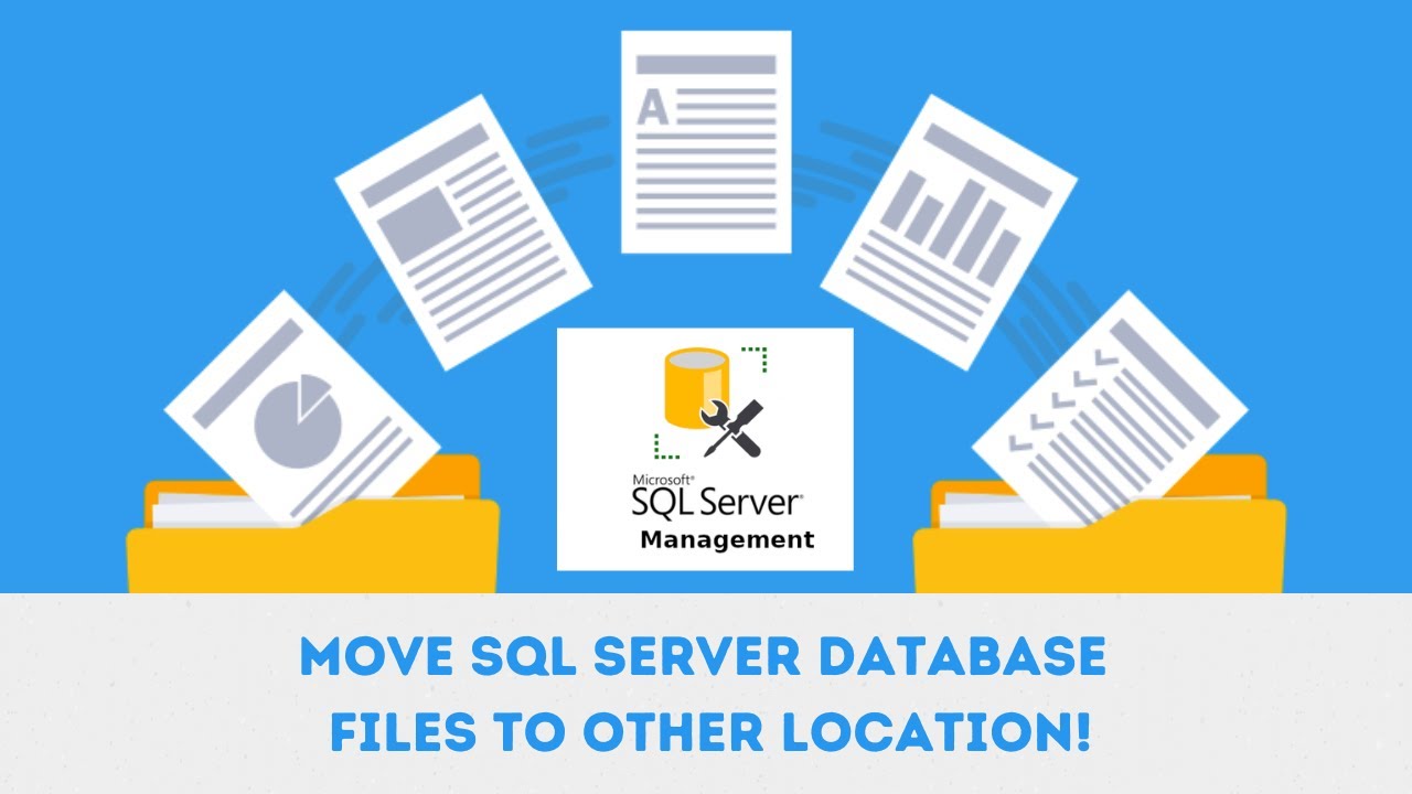 Move SQL server Database files to other location! | 4simple steps ...