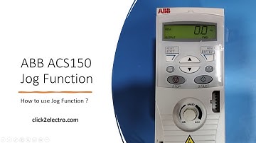 ABB ACS150 Drive Jog Function in Hindi