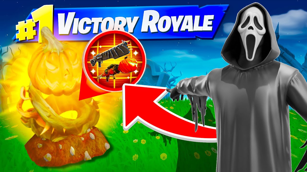 The *ONE PUMPKIN CHEST* Challenge In Fortnite! (Fortnitemares)