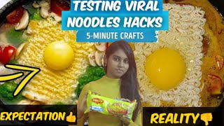 Hi, hello friends, hope this video is helpful for you. subscribe and
join with our family explore keerthu❤️ testing viral noodle hacks
by 5 minute craft...