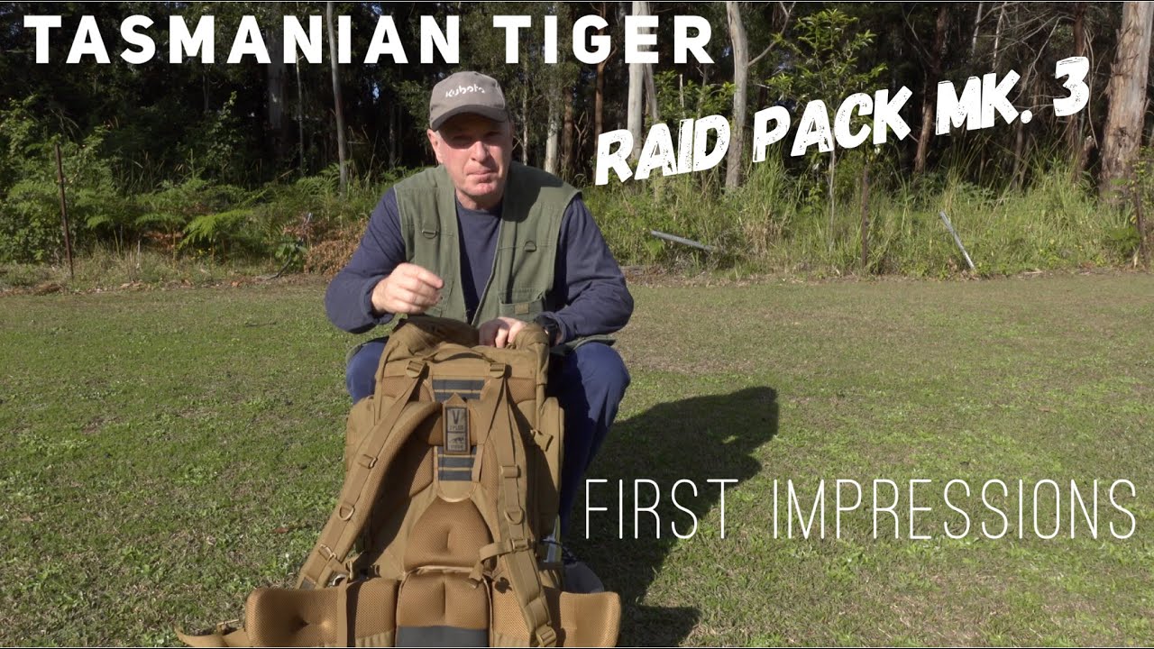 Tasmanian Tiger Raid Pack Mark 3 | Military style hiking backpack