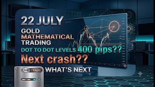 22 JULY GOLD Mathematical Trading Dot-to-Dot Levels