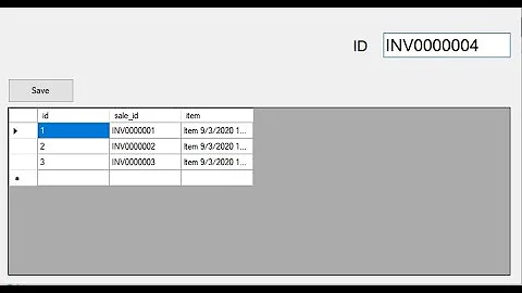 Auto Generate ID with Character in VB.NET and SQL Server