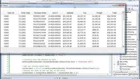 RadGridView for WinForms - Performance Binding and Virtual Mode
