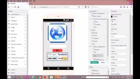 How to make a browser with thunkable for android phone in hindi.