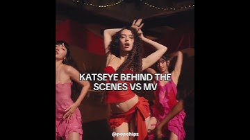 Katseye Behind the scenes vs Mv ✨️ #katseye #daniela #manon #megan #yoonchae #lara #sophia #fyp