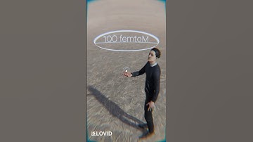 Atoms are 99.9999999999999% percent empty?! #atom #size #hydrogen #nucleus #electron