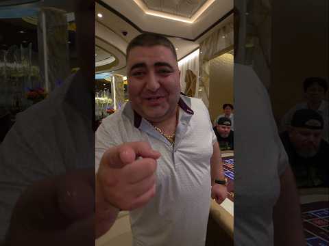 Crazy Bet On High Limit Roulette Table At Ceaser Palace #shorts #vegas #reels