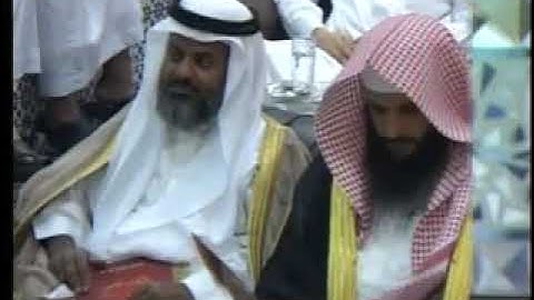 تلاوة قديمة للقارئ سعيد بن عبيد العتيبي