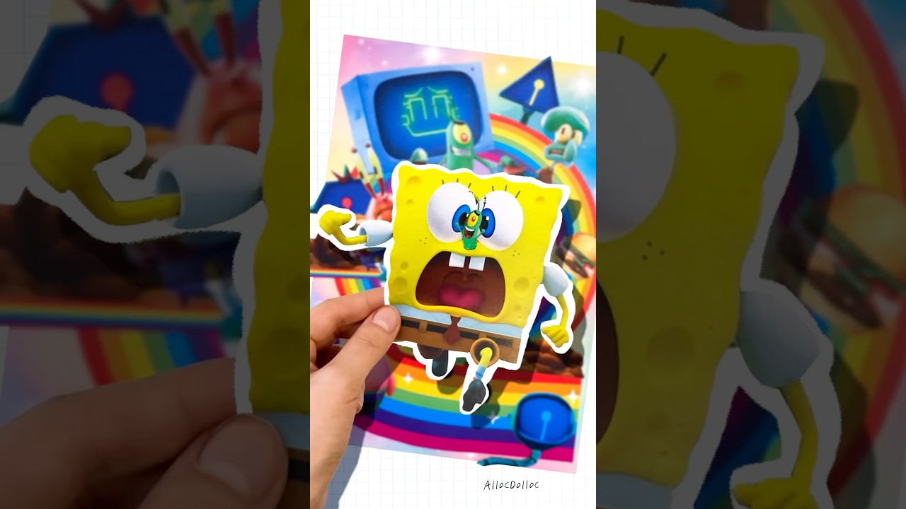 SpongeBob, But It’s Collage Chaos! ㅣ 