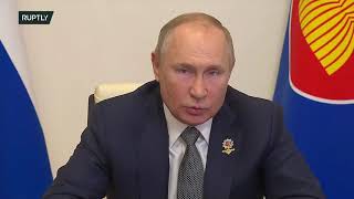 Vladimir Putin at Russia-ASEAN Summit 2021