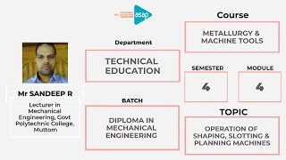 ASAP Polytechnic Session 16| 𝐌𝐄 |𝐒𝟒 |𝐎𝐩𝐞𝐫𝐚𝐭𝐢𝐨𝐧 𝐨𝐟 𝐒𝐡𝐚𝐩𝐢𝐧𝐠, 𝐒𝐥𝐨𝐭𝐭𝐢𝐧𝐠 & 𝐏𝐥𝐚𝐧𝐧𝐢𝐧𝐠 𝐌𝐚𝐜𝐡𝐢𝐧𝐞𝐬-𝐌𝐫 𝐒𝐚𝐧𝐝𝐞𝐞𝐩 𝐑