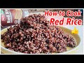 How to Cook Red Rice Perfectly in Pressure Cooker | Red Rice for Weightloss | Red Rice Benefits