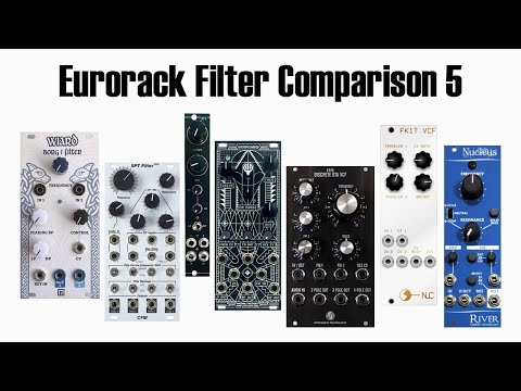 Eurorack filter comparison session 5