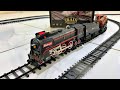 A Detailed Look at the Classic Electric Steam Train | ASMR Unboxing of the Electric Steam Train Toy