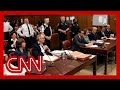 Cnn reporter describes trumps mood inside courtroom