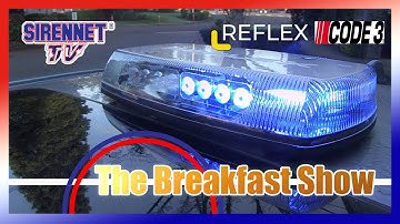 The Breakfast Show featuring Mini Lightbars from Federal Signal and Code 3
