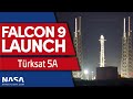 SpaceX Launches Türksat 5A on Falcon 9
