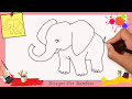 Disegni Di Elefante Da Colorare Per Bambini