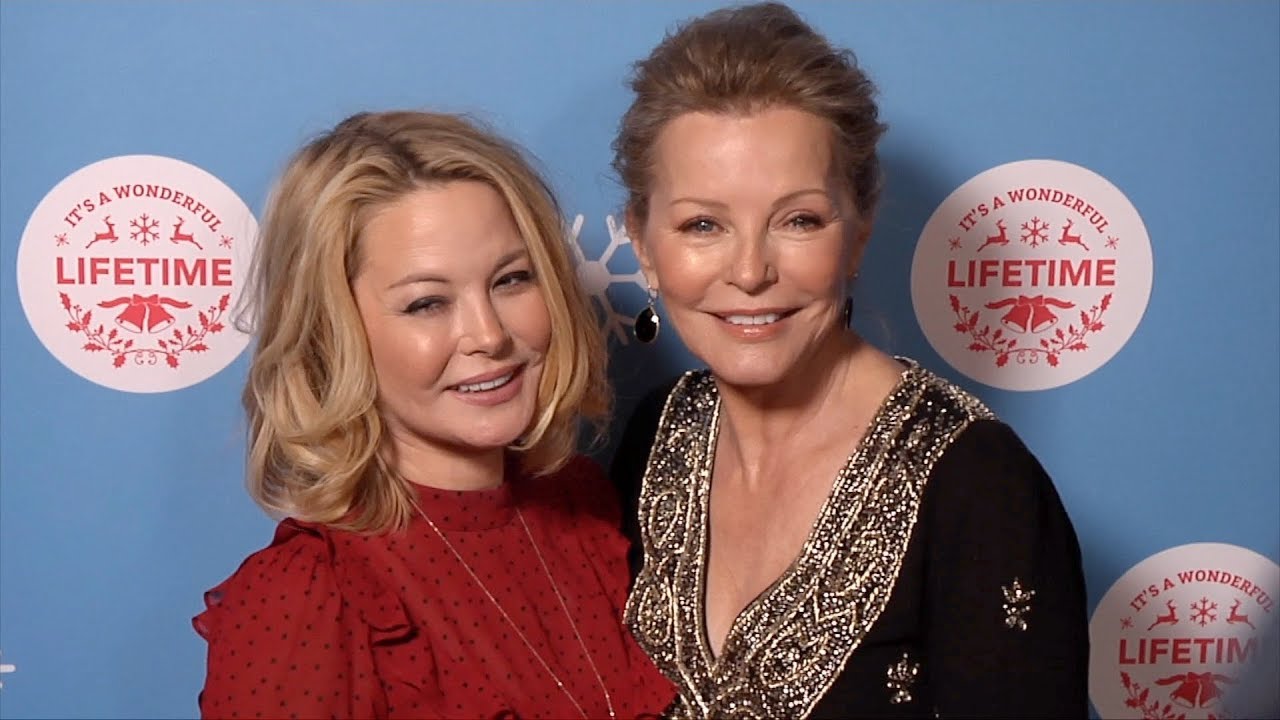 Jordan Ladd and Cheryl Ladd &quot;Its a Wonderful Lifetime&quot; Event Red ...