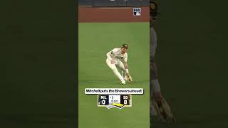 Brewers strike first in Game 4! #mlb #brewers #nlds #playoffs